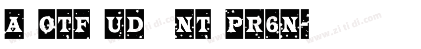 A OTF UD新ゴNT Pr6N字体转换